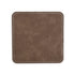 Coaster Vegan Leather Square - Gray Brown - DIY Craft Warehouse DIY Craft Warehouse