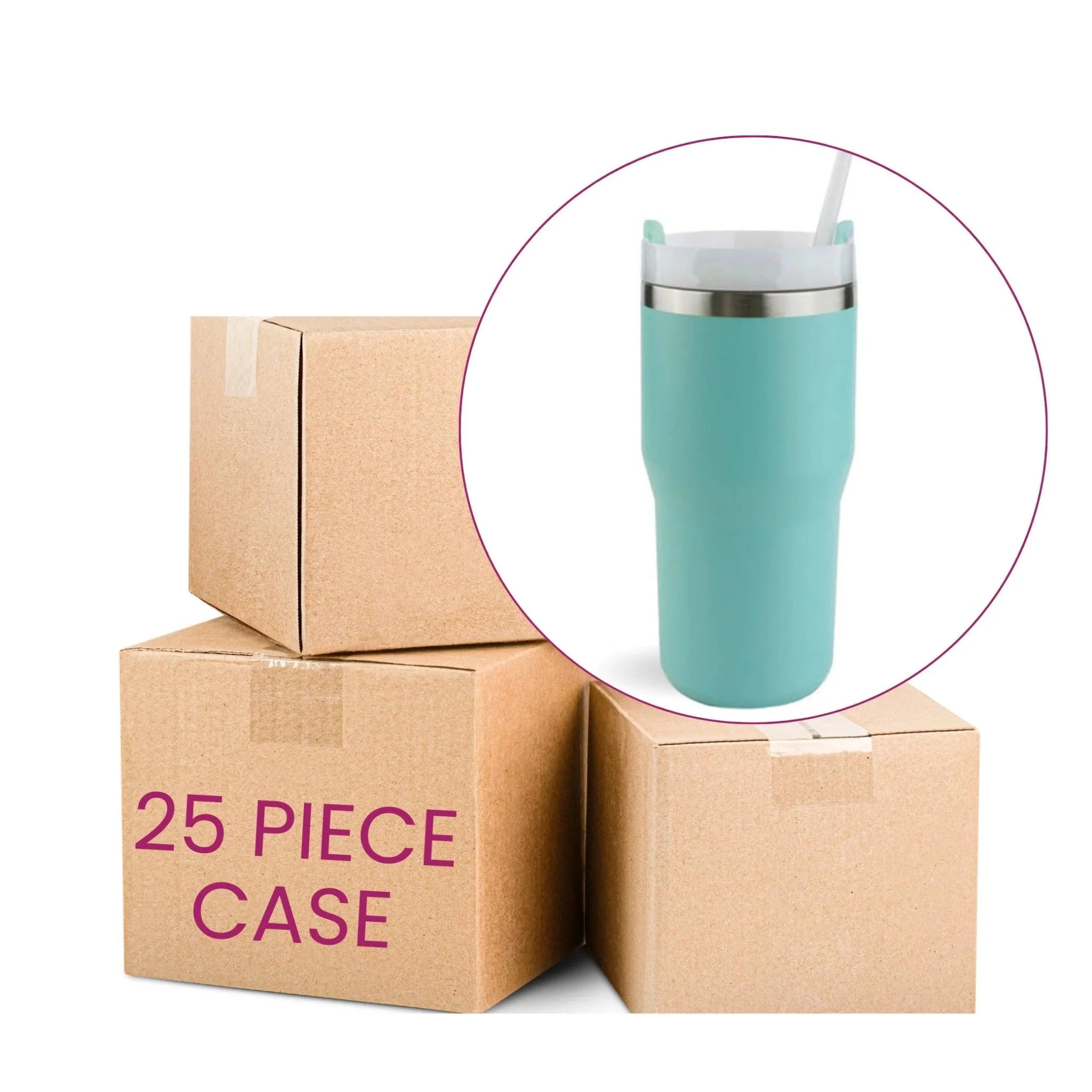 Commuter Tumbler - Blue Green - DIY Craft Warehouse DIY Craft Warehouse