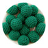 Crochet Wood Bead - Green - DIY Craft Warehouse DIY Craft Warehouse