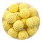 Crochet Wood Bead - Yellow - DIY Craft Warehouse DIY Craft Warehouse