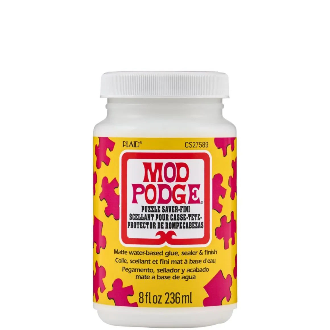 Mod Podge Puzzle Saver matte finish, 8oz, wholesale craft supplies, fast shipping Ohio by Master Maker Crafts DIY Craft Warehouse