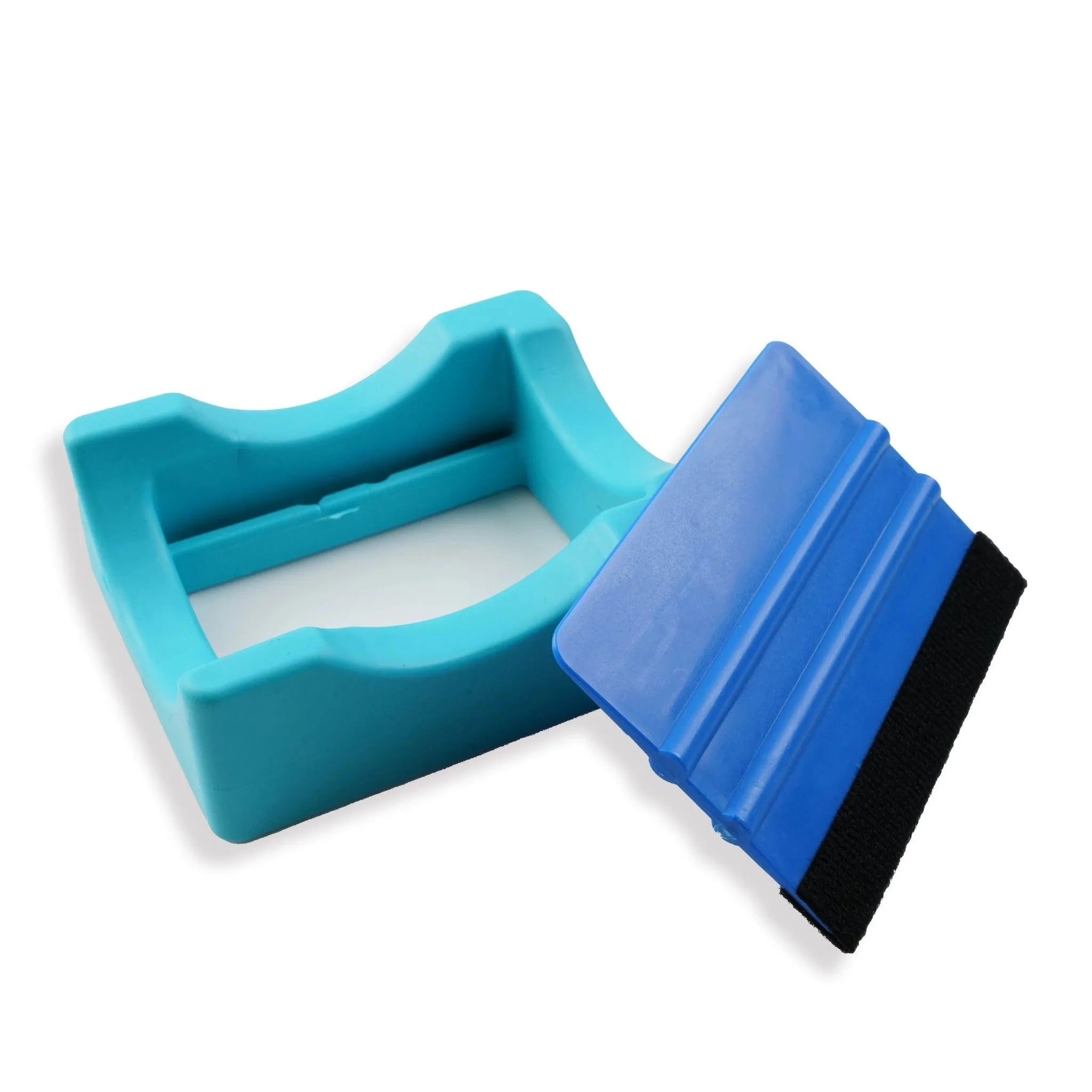 Cup Cradle & Felt Squeegee Set - Blue - DIY Craft Warehouse DIY Craft Warehouse