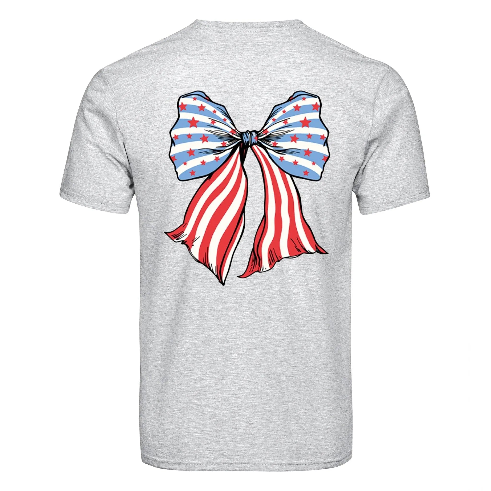 DTF Heat Transfer - Americana Bow - DIY Craft Warehouse DIY Craft Warehouse