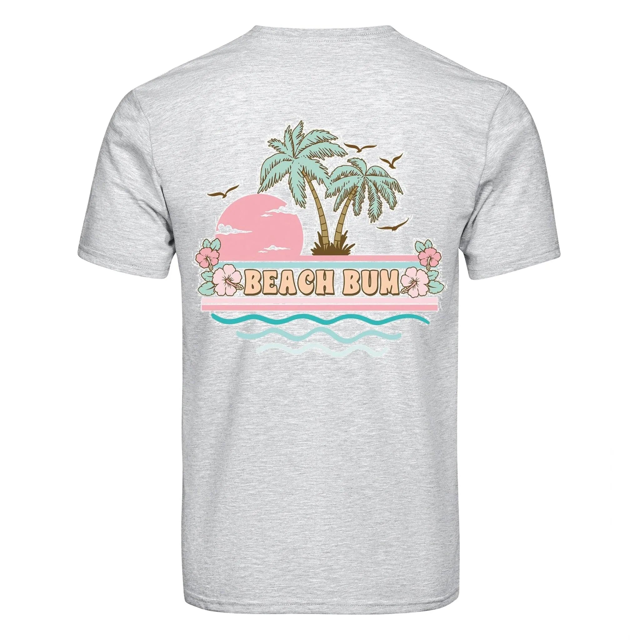 DTF Heat Transfer - Beach Bum Palm Trees - DIY Craft Warehouse DIY Craft Warehouse