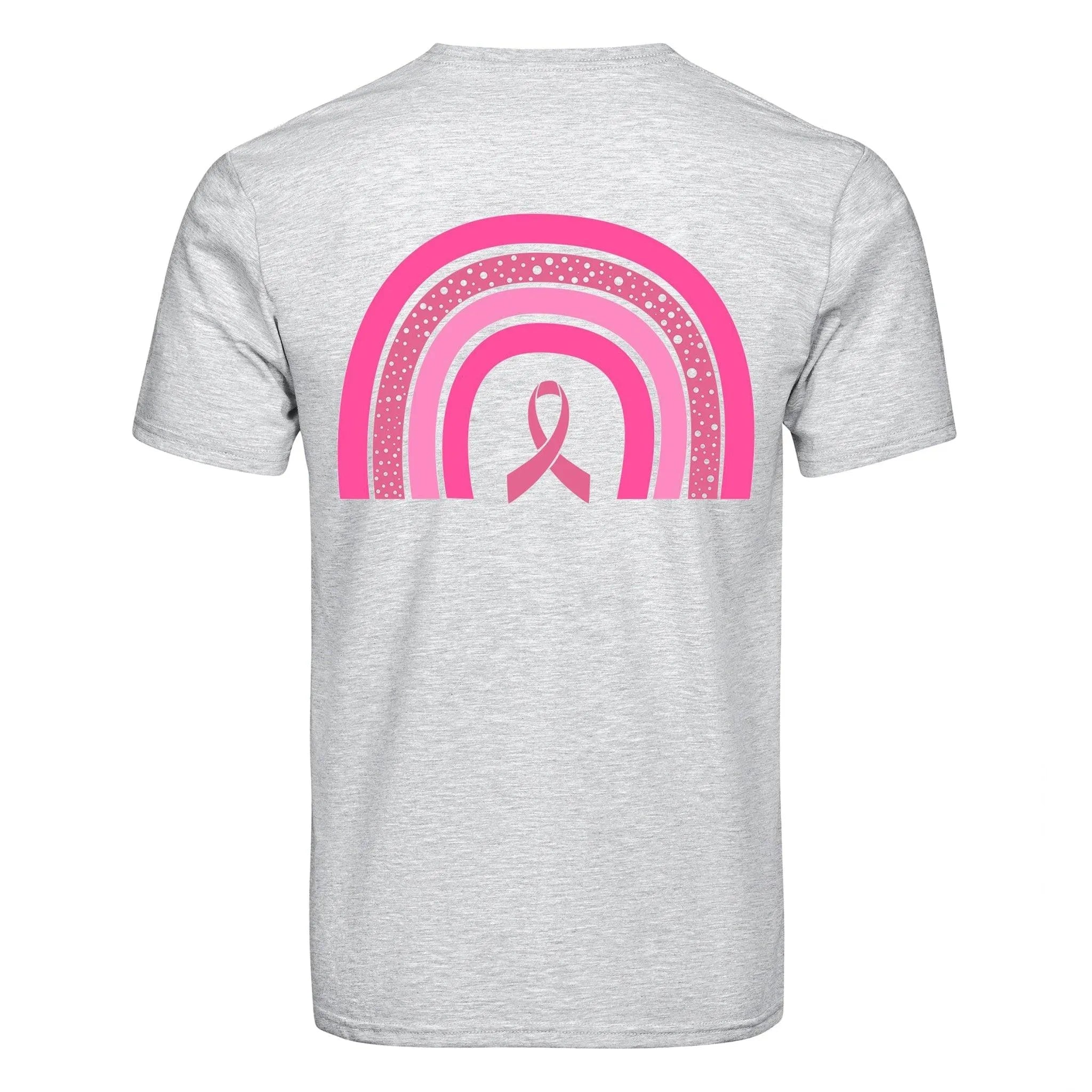DTF Heat Transfer - Breast Cancer Rainbow - DIY Craft Warehouse DIY Craft Warehouse