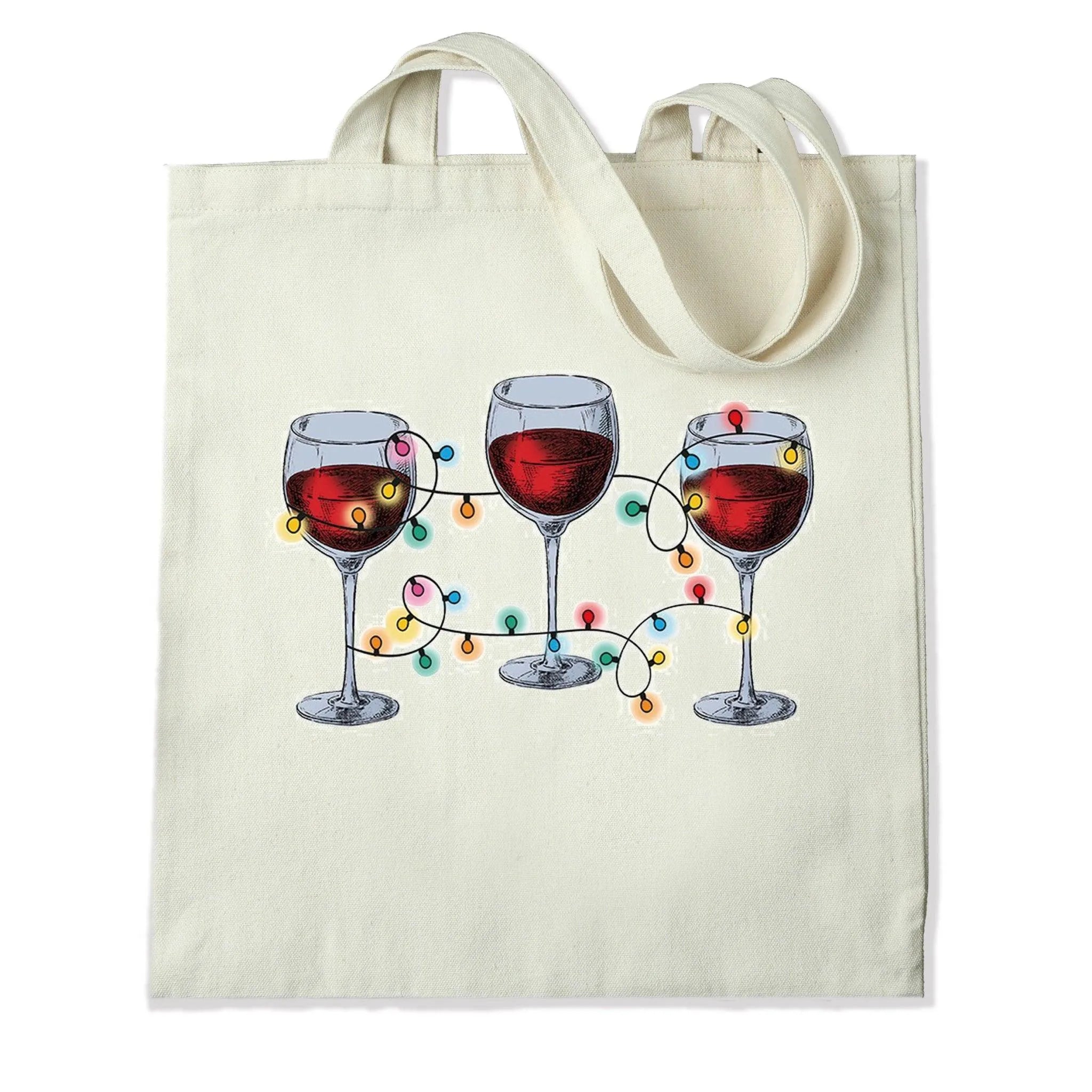 DTF Heat Transfer - Christmas Lights & Red Wine - DIY Craft Warehouse DIY Craft Warehouse