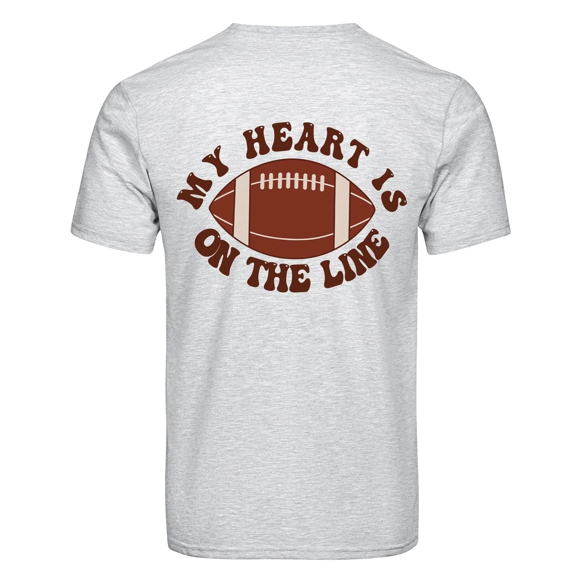 DTF Heat Transfer - My Heart Football - DIY Craft Warehouse DIY Craft Warehouse