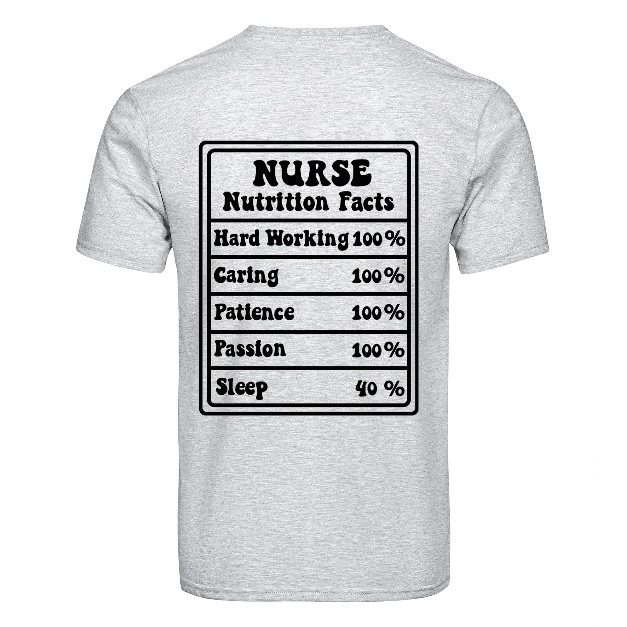 DTF Heat Transfer - Nurse Nutrition Facts - DIY Craft Warehouse DIY Craft Warehouse