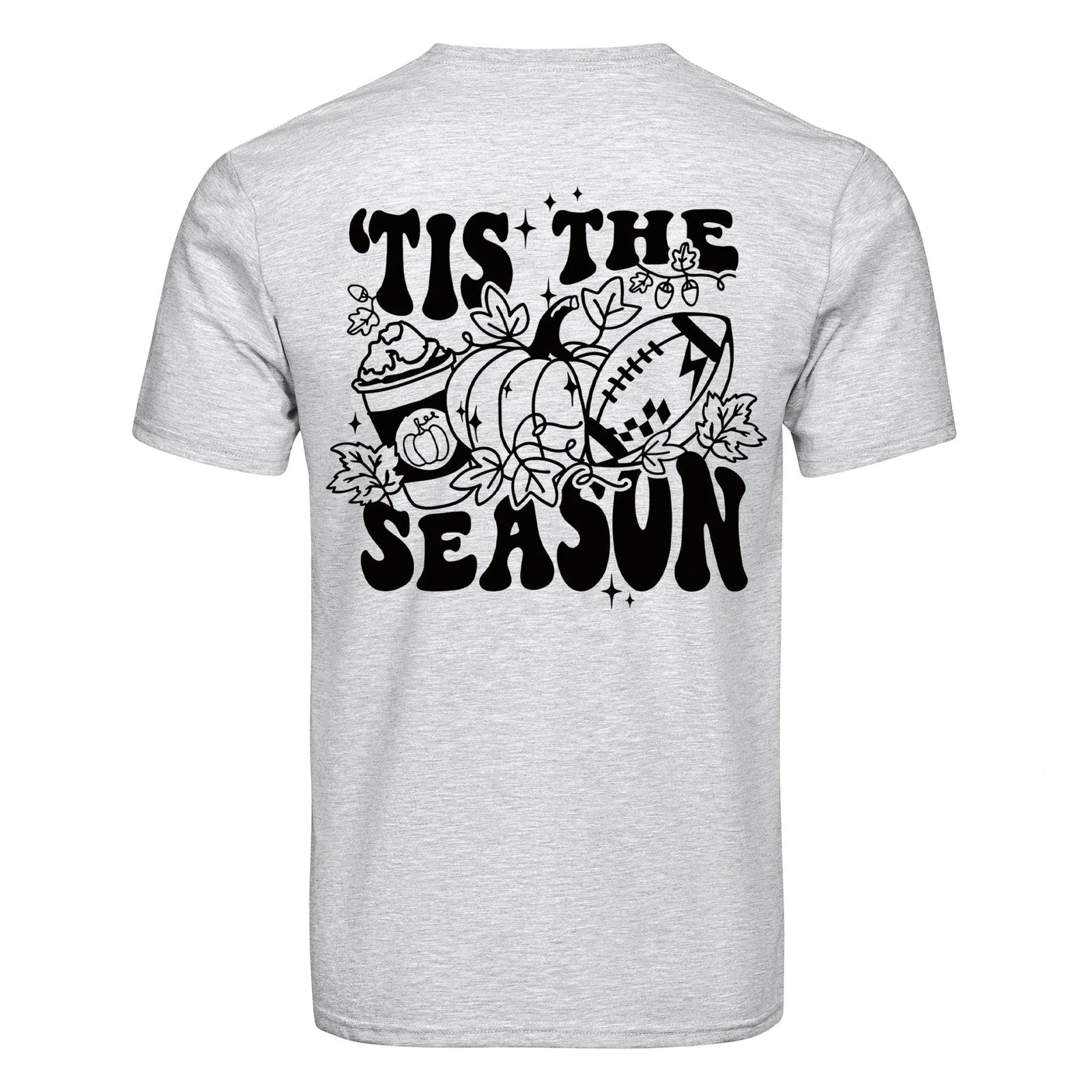 DTF Heat Transfer - Tis the Season Black - DIY Craft Warehouse