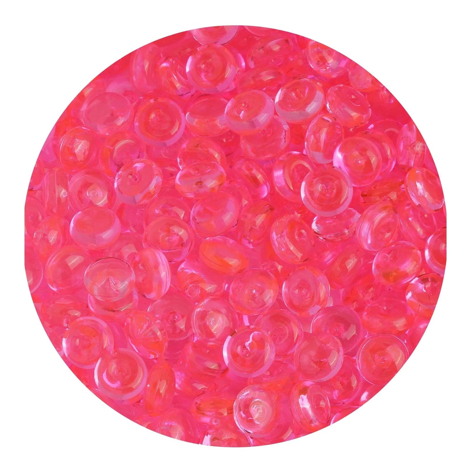 Fish Bowl Beads - Bright Pink - DIY Craft Warehouse