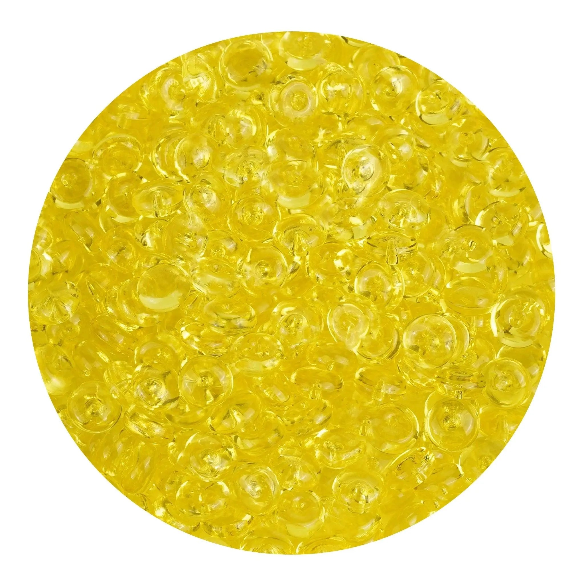 Fish Bowl Beads - Bright Yellow - DIY Craft Warehouse DIY Craft Warehouse