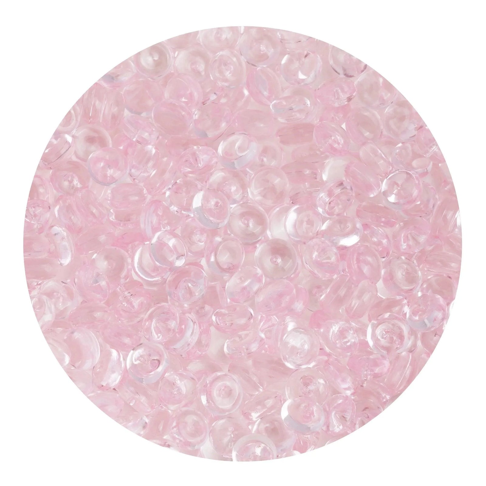 Fish Bowl Beads - Light Pink - DIY Craft Warehouse