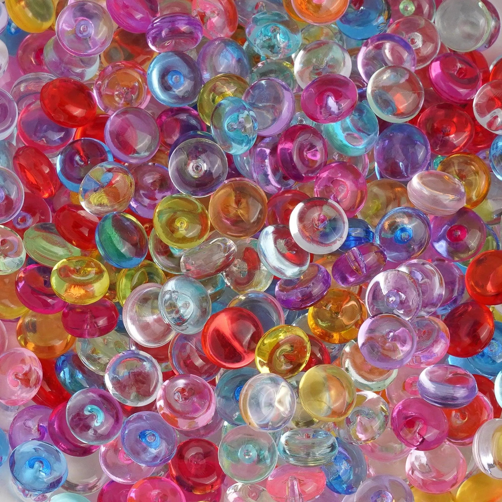 Fish Bowl Beads - Rainbow - DIY Craft Warehouse DIY Craft Warehouse