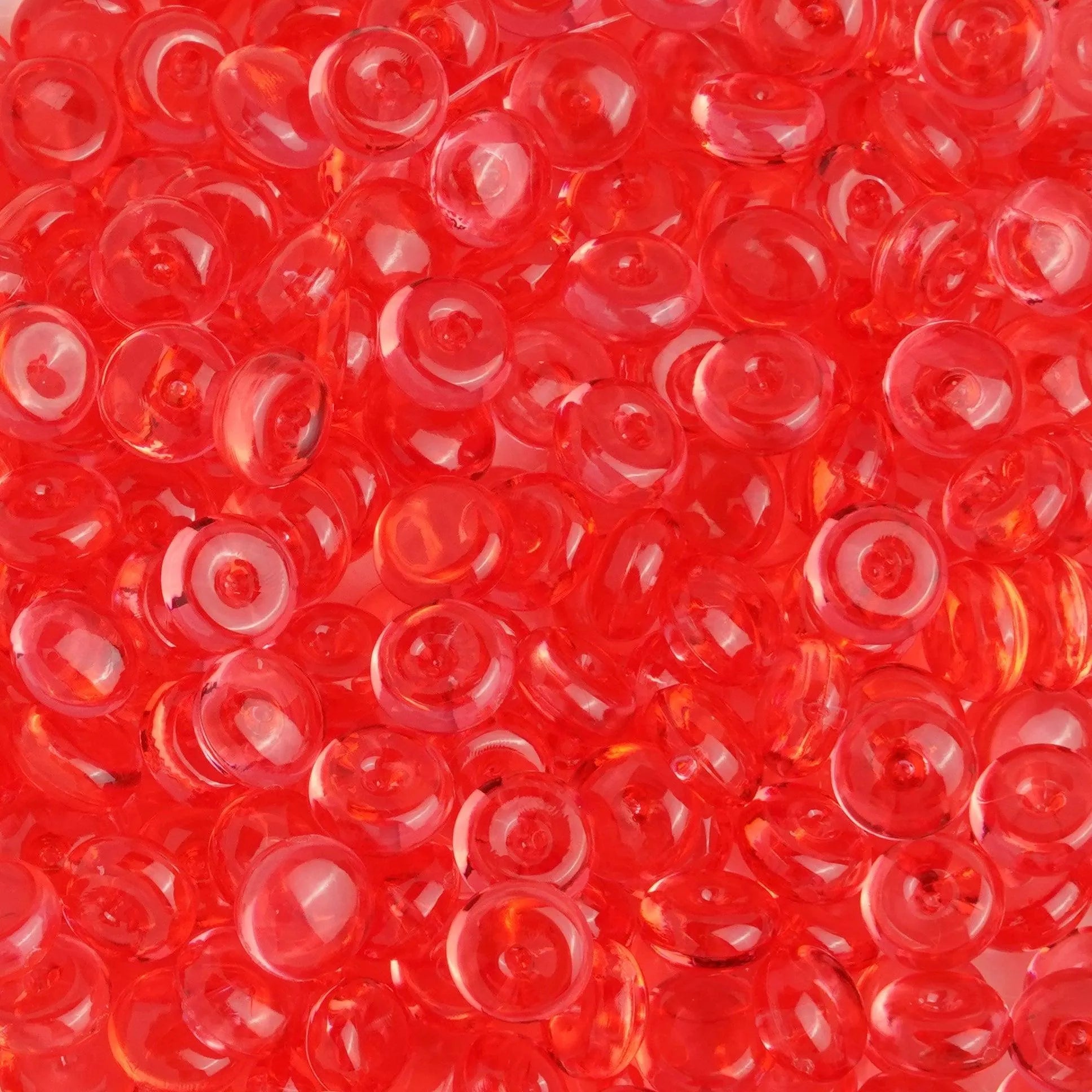 Fish Bowl Beads - Red - DIY Craft Warehouse DIY Craft Warehouse