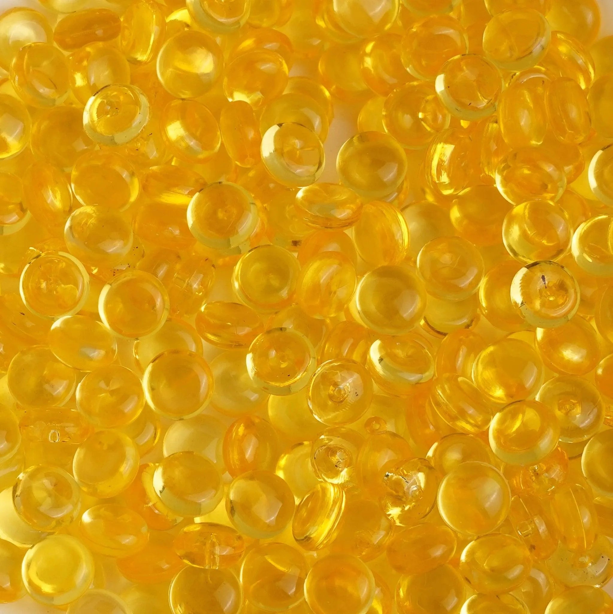 Fish Bowl Beads - Yellow - DIY Craft Warehouse DIY Craft Warehouse