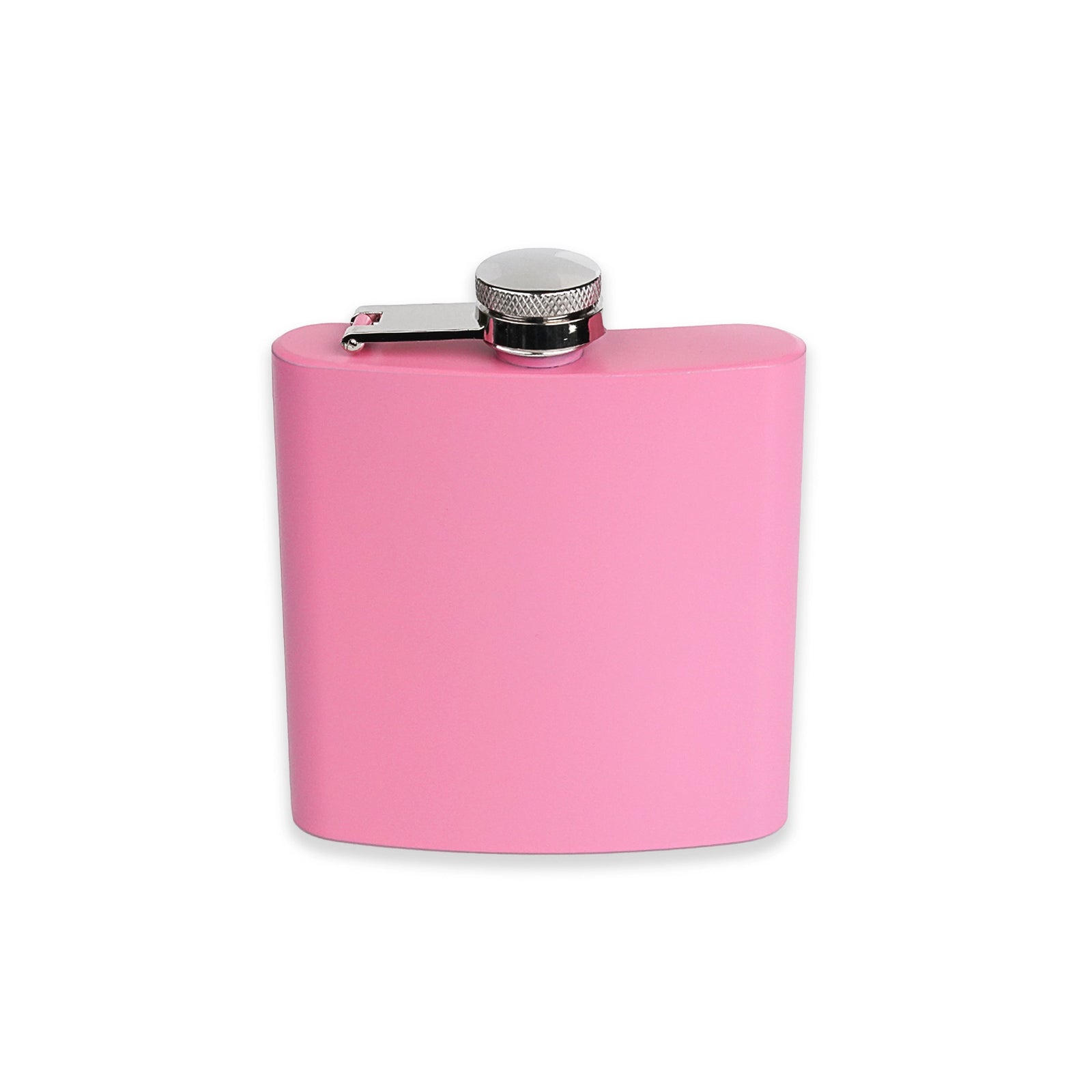 Master Maker Crafts -  6 oz Stainless Steel Hip Flask - Matte Pink | Master Maker Crafts - Wholesale Craft Supplies - Fast Shipping from Ohio