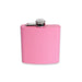 Master Maker Crafts -  6 oz Stainless Steel Hip Flask - Matte Pink | Master Maker Crafts - Wholesale Craft Supplies - Fast Shipping from Ohio DIY Craft Warehouse