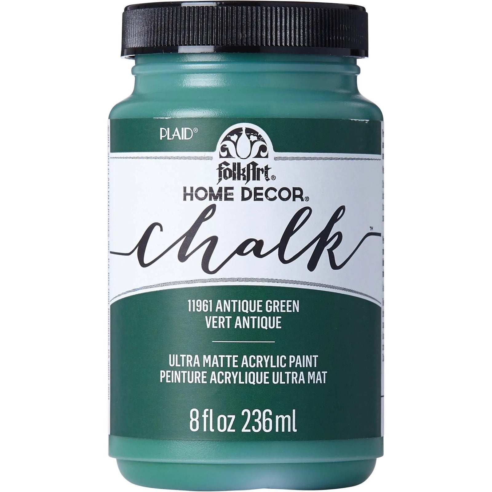FolkArt Chalk Acrylic Paint - Antique Green - DIY Craft Warehouse