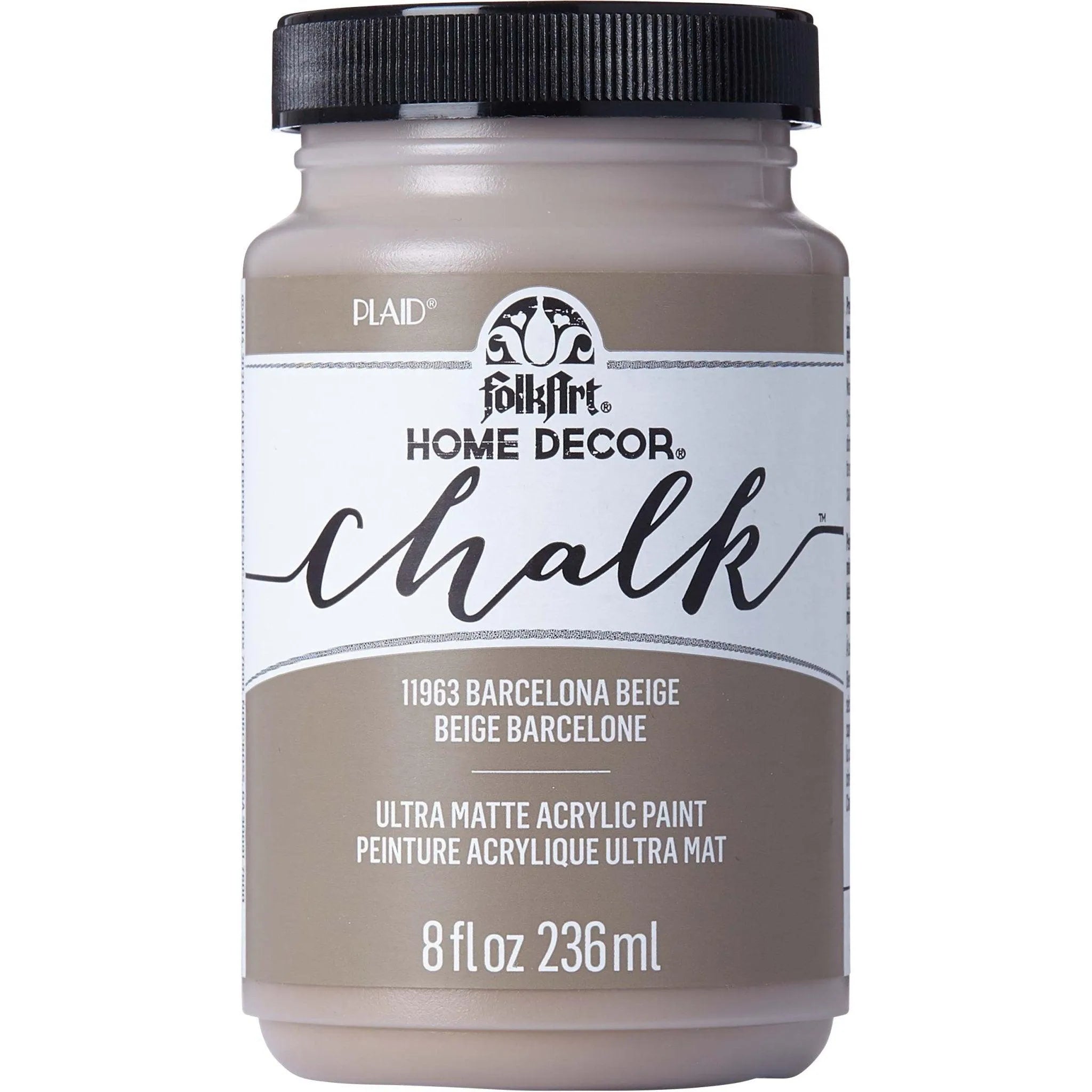 FolkArt Chalk Acrylic Paint - Barcelona Beige - DIY Craft Warehouse DIY Craft Warehouse