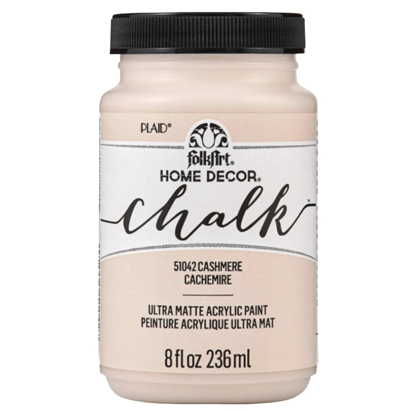 FolkArt Chalk Acrylic Paint - Cashmere - DIY Craft Warehouse