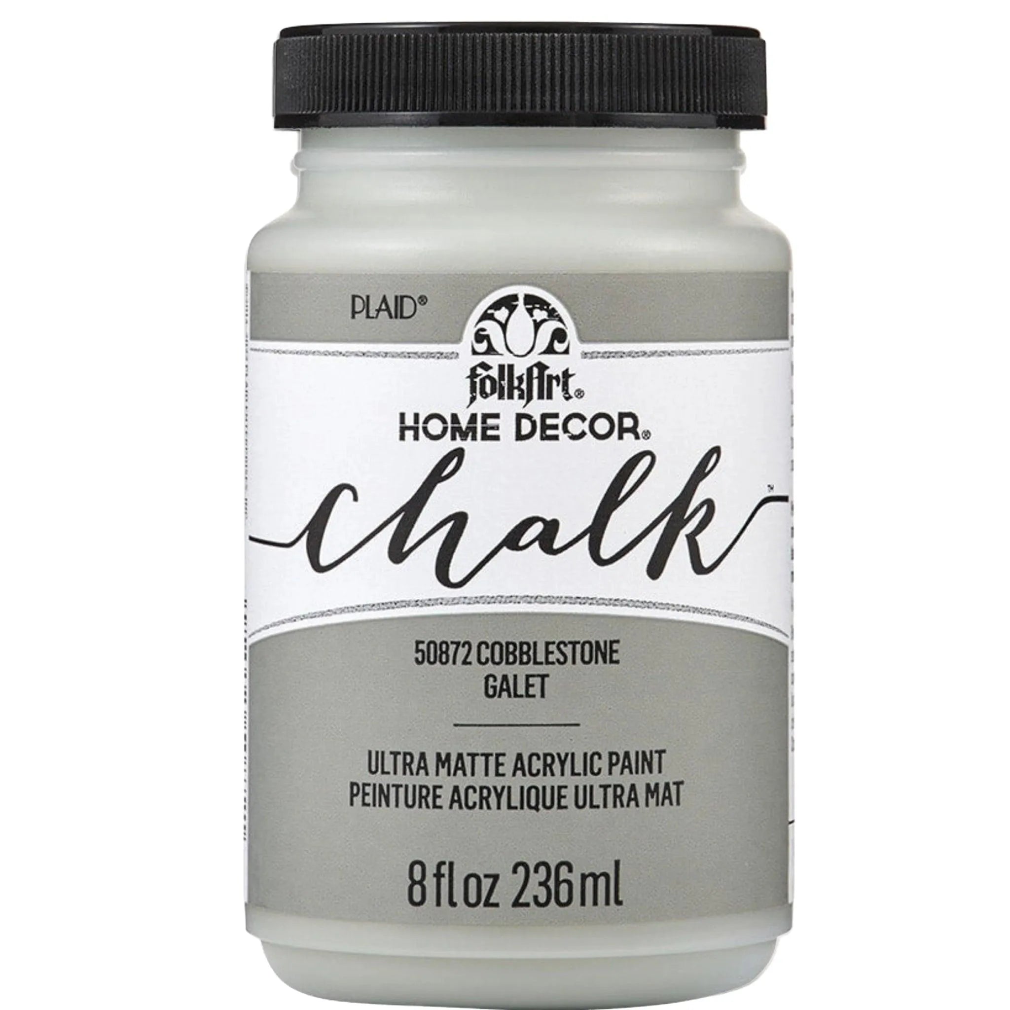 FolkArt Chalk Acrylic Paint - Cobblestone - DIY Craft Warehouse DIY Craft Warehouse