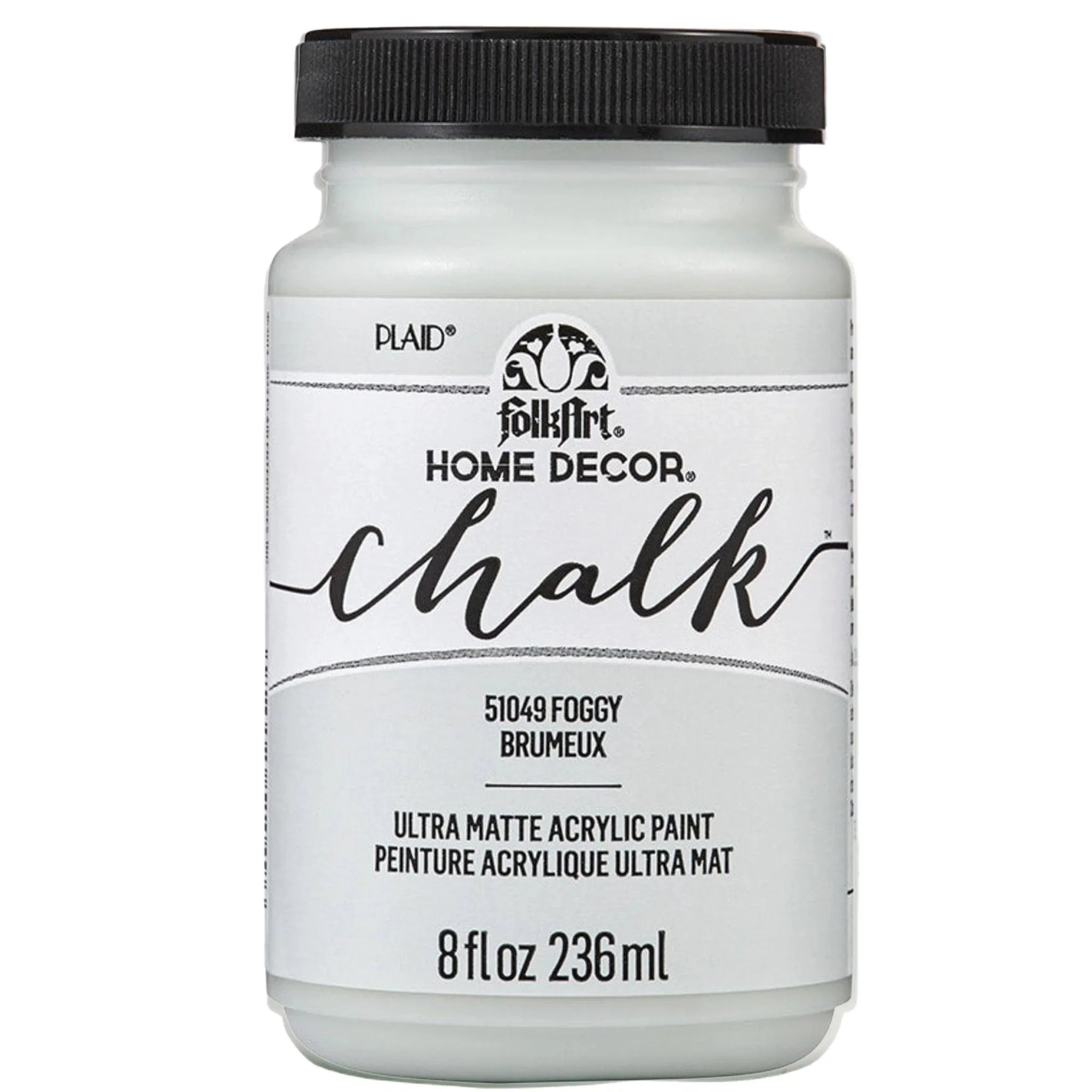 FolkArt Chalk Acrylic Paint - Foggy - DIY Craft Warehouse DIY Craft Warehouse
