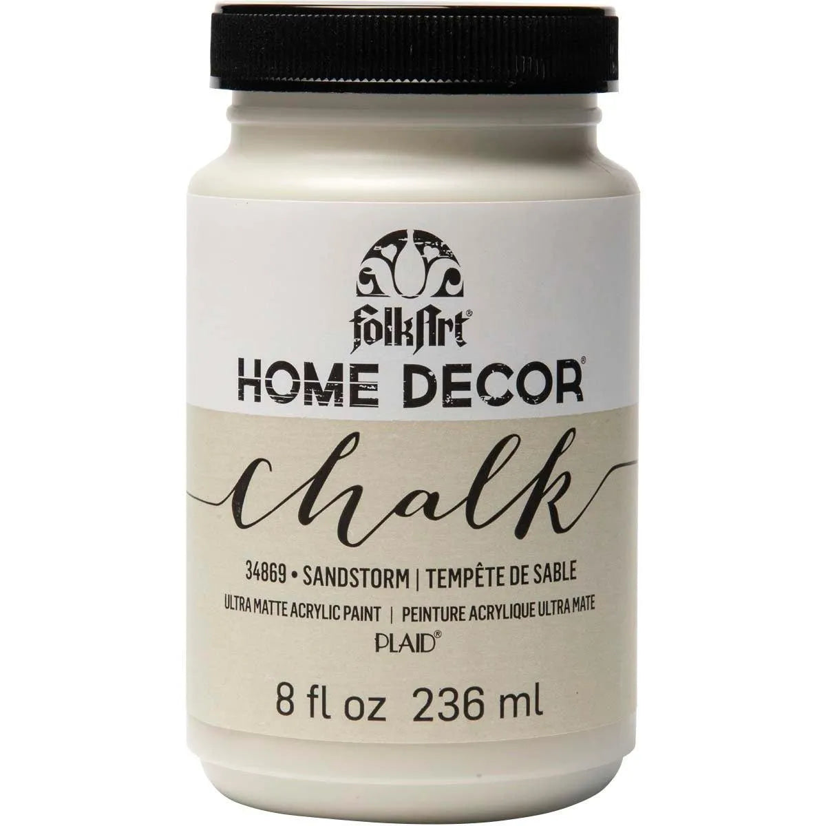 FolkArt Chalk Acrylic Paint - Sandstorm - DIY Craft Warehouse DIY Craft Warehouse