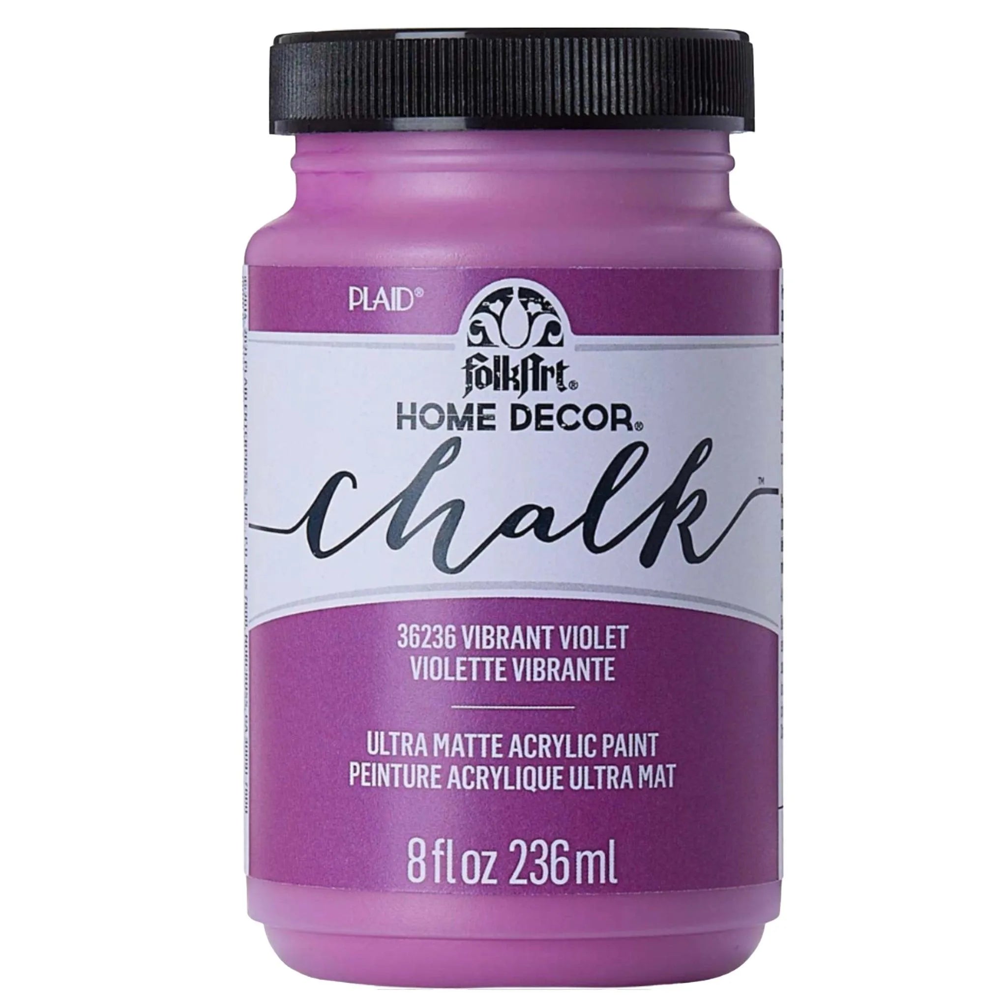 FolkArt Chalk Acrylic Paint - Vibrant Violet - DIY Craft Warehouse DIY Craft Warehouse