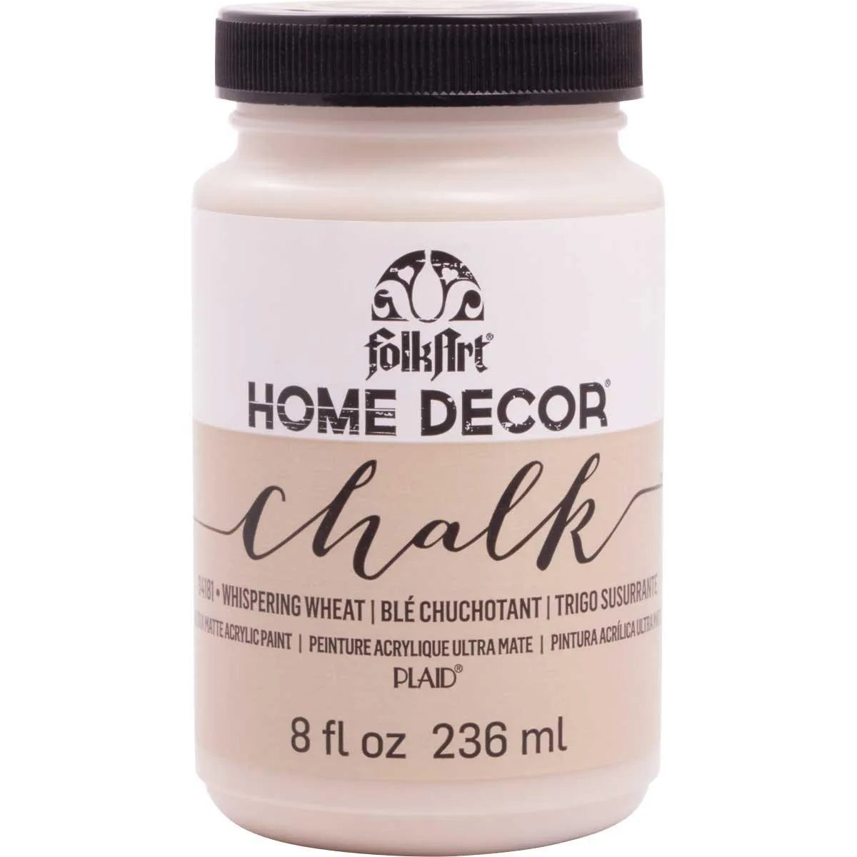 FolkArt Chalk Acrylic Paint - Whispering Wheat - DIY Craft Warehouse DIY Craft Warehouse