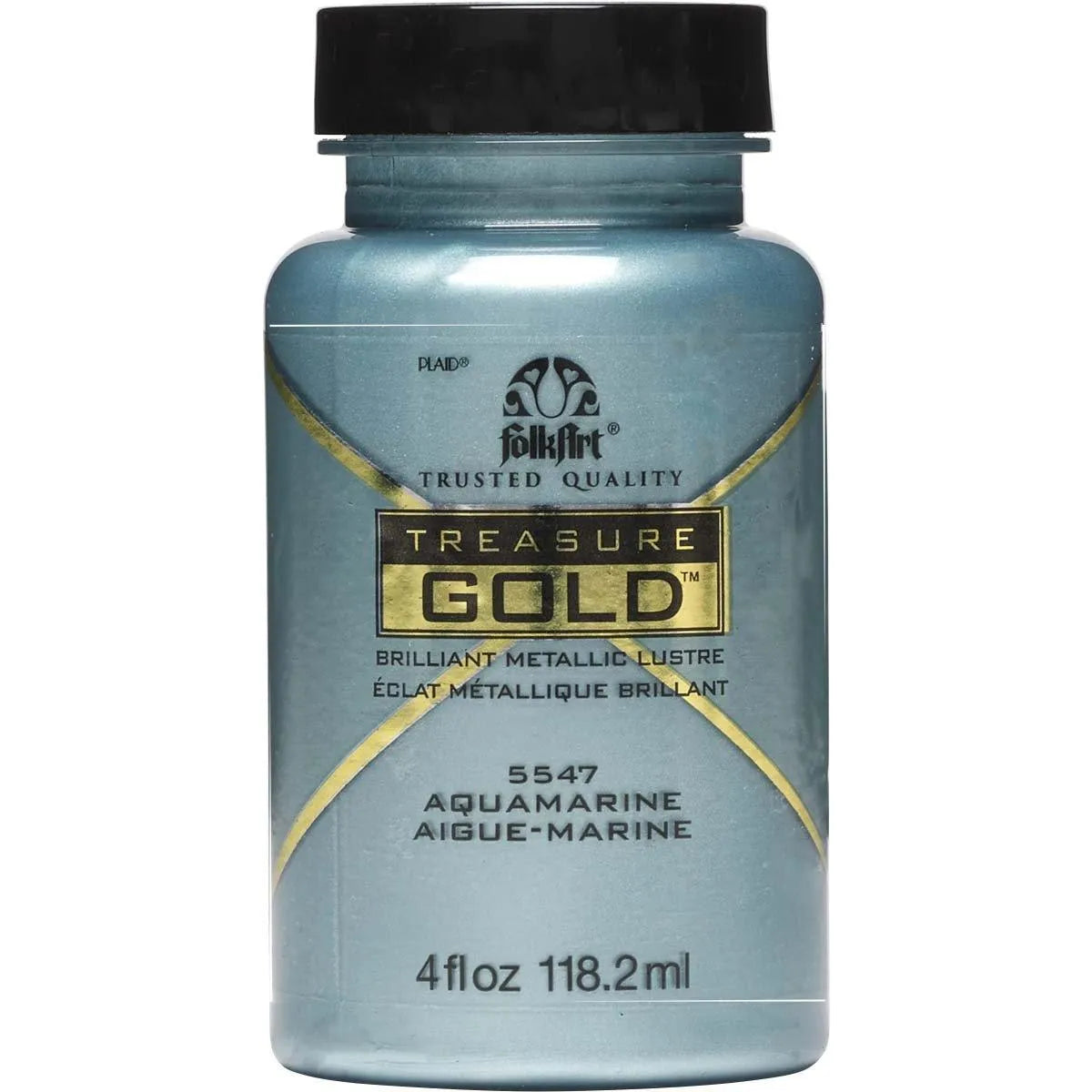 FolkArt Treasure Gold Acrylic Paint - Aquamarine - DIY Craft Warehouse Master Maker Crafts