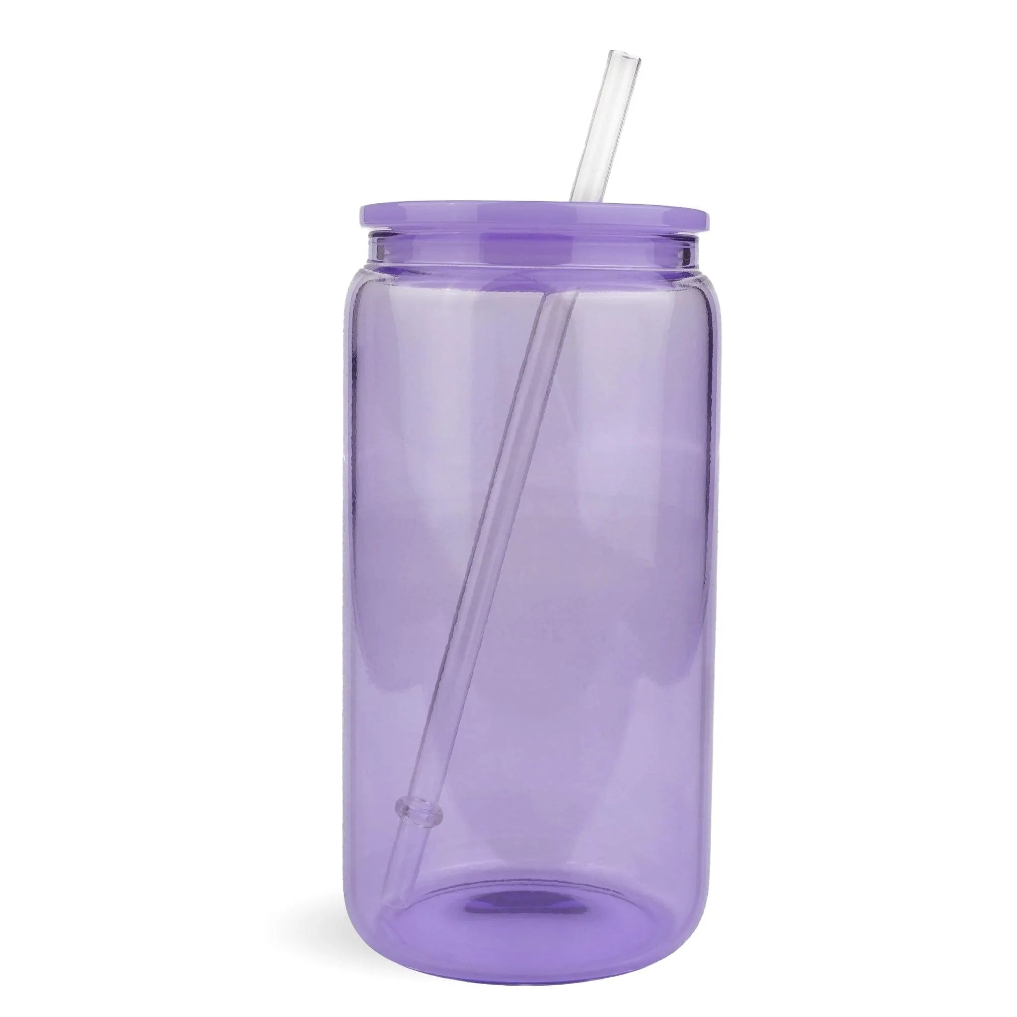 Master Maker Crafts -  16 oz Glass Can Single Wall - Purple (25 Piece CASE) | Master Maker Crafts - Wholesale Craft Supplies - Fast Shipping from Ohio DIY Craft Warehouse