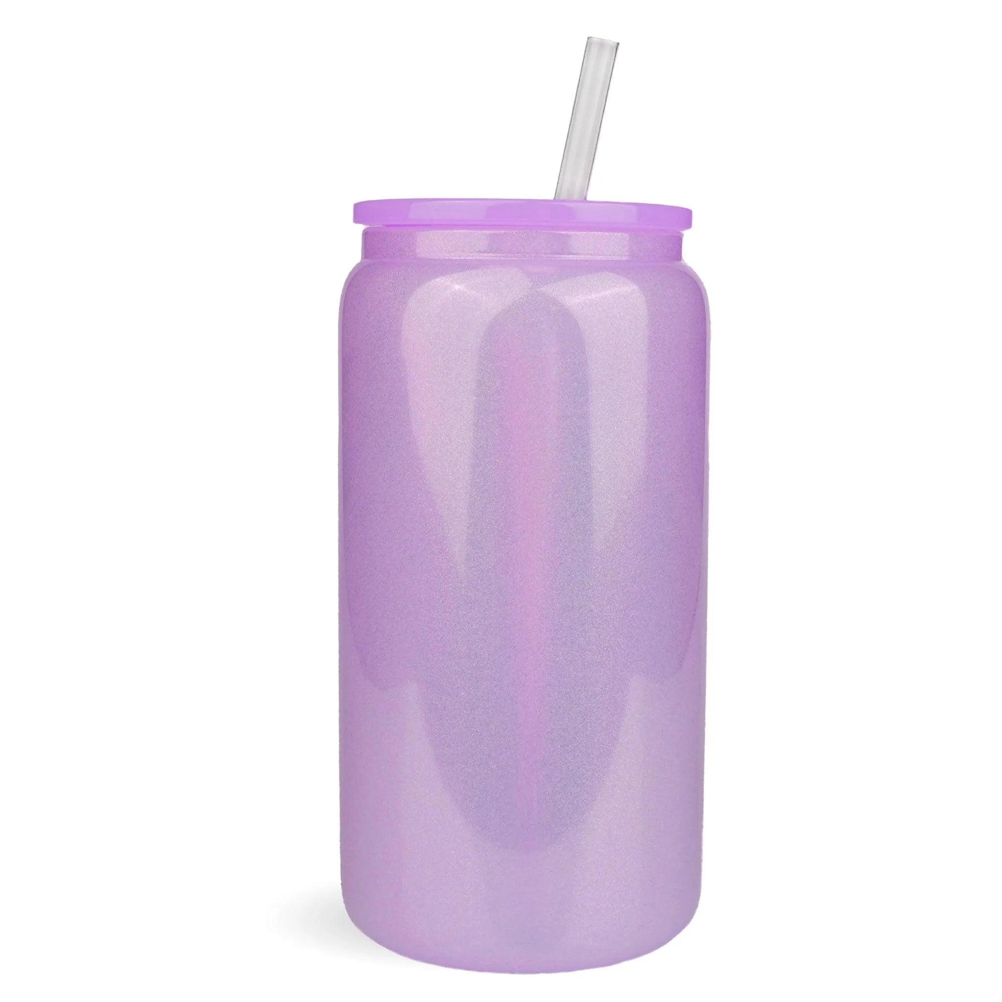 Glass Can Single Wall - Shimmer Purple - DIY Craft Warehouse DIY Craft Warehouse