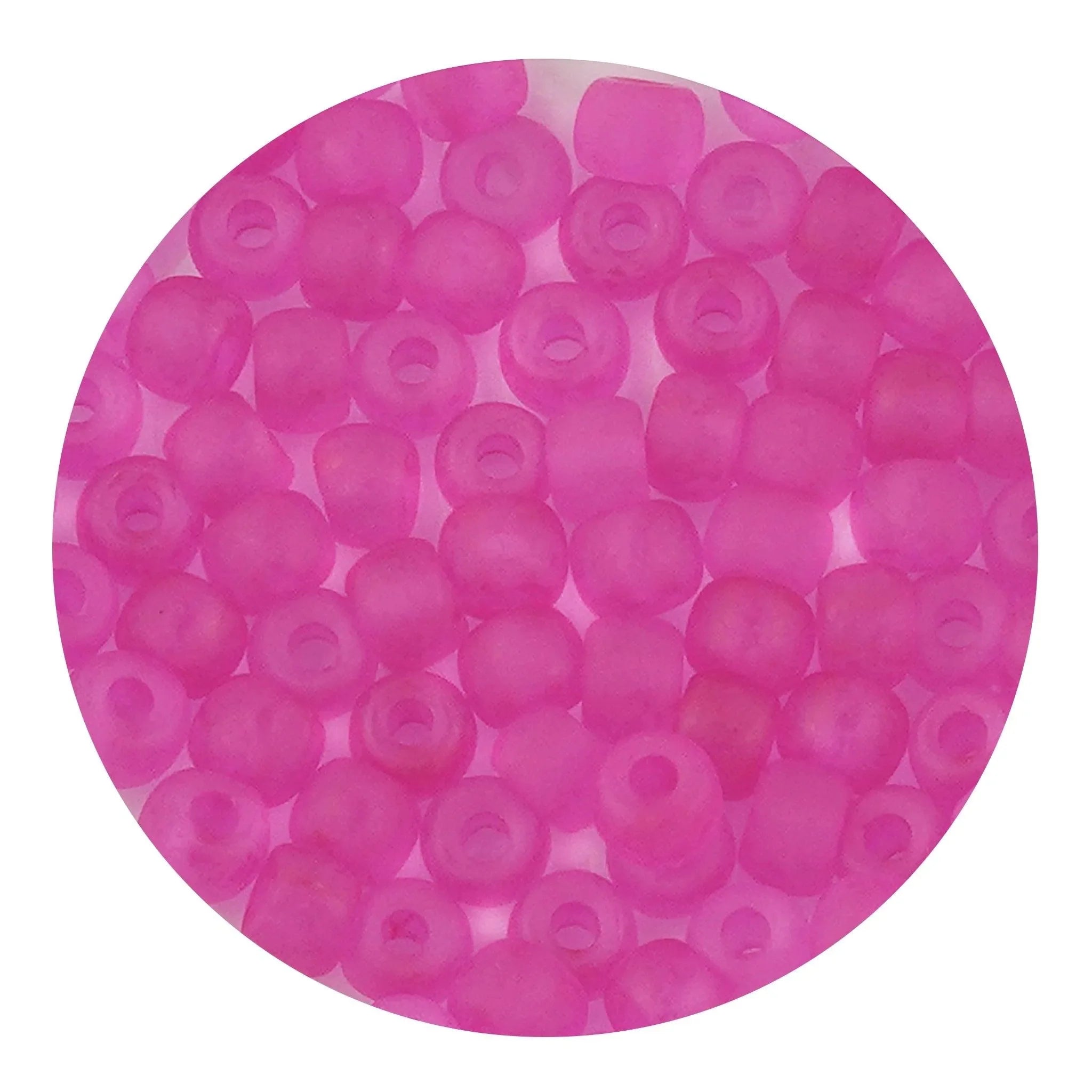 Glass Seed String Beads - Frosted Watermelon - DIY Craft Warehouse DIY Craft Warehouse