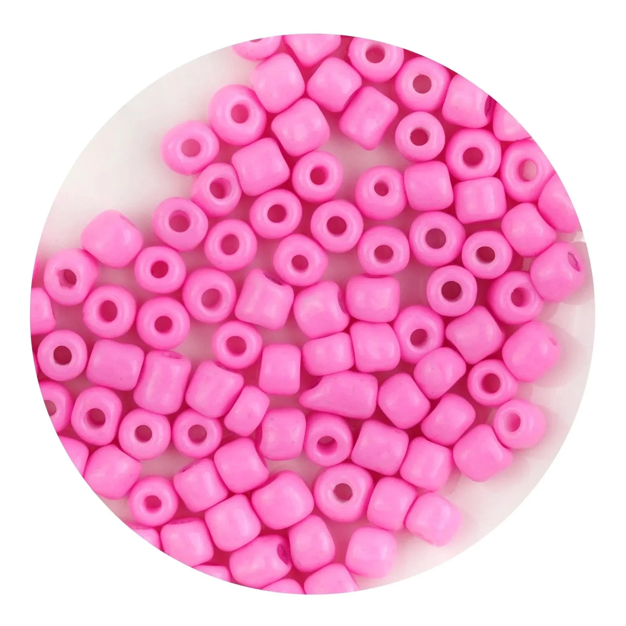 Makerbead String Glass Seed String Beads - Pink (500 Beads - 2mm) – Master Maker Crafts