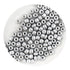 Glass Seed String Beads - Silver (220 Beads - 3mm) DIY Craft Warehouse