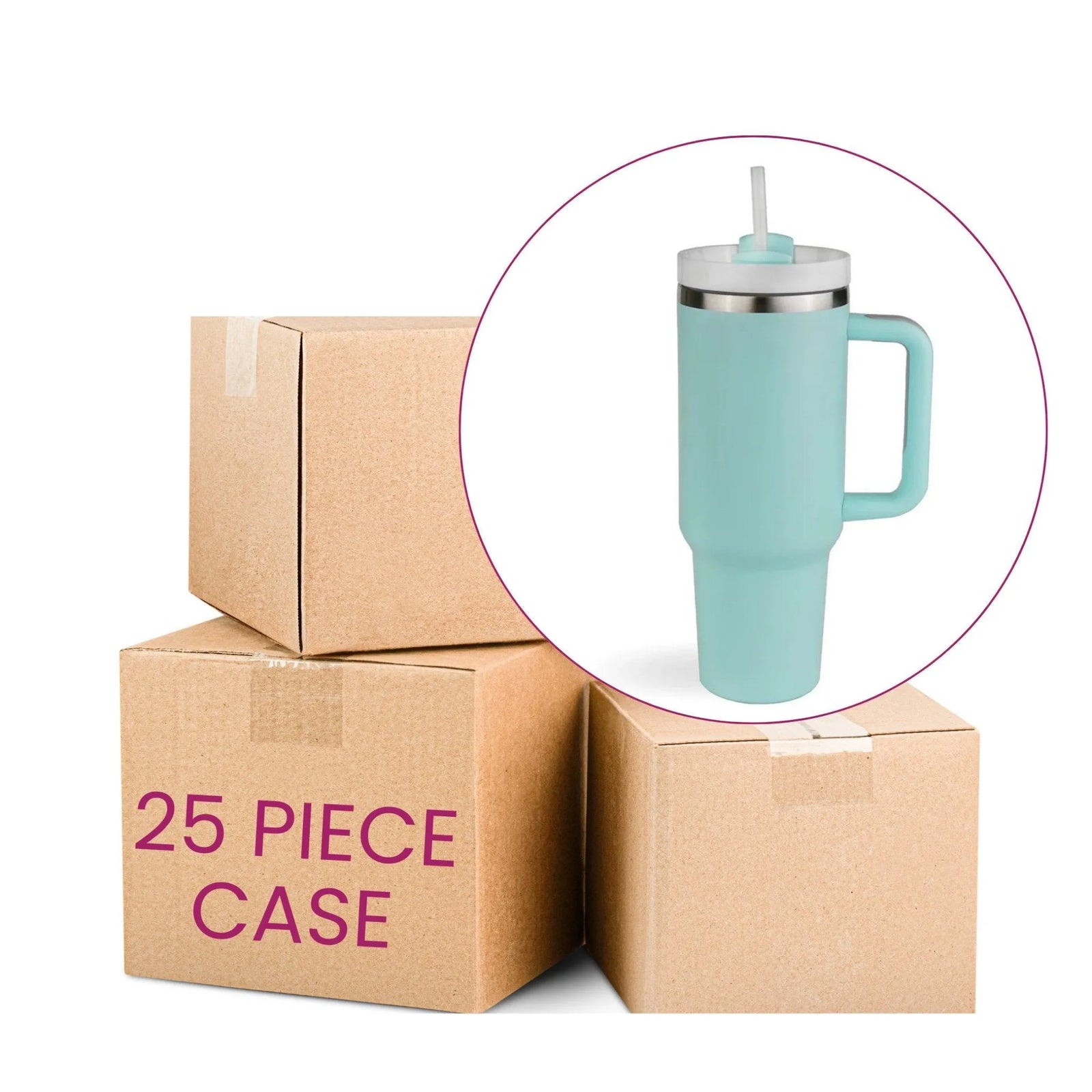 Handled Tumbler Standard Matte - Mint - DIY Craft Warehouse