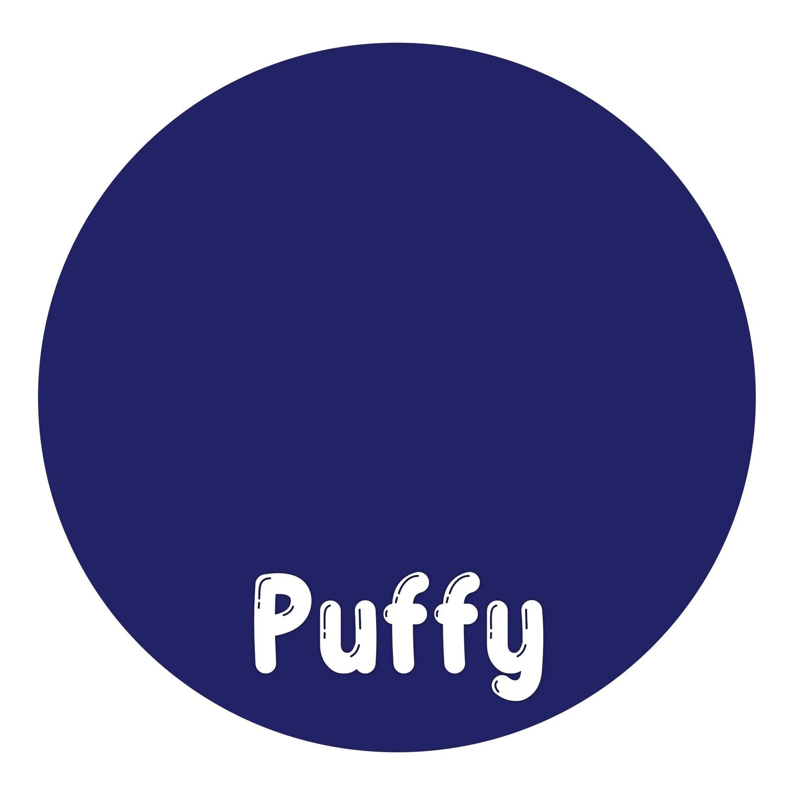 Heat Transfer Vinyl 3D Puffy HTV - Blue - DIY Craft Warehouse