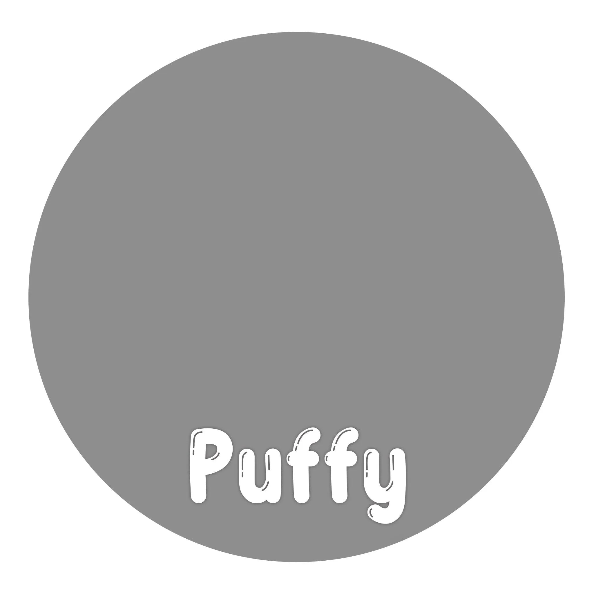 Heat Transfer Vinyl 3D Puffy HTV - Gray - DIY Craft Warehouse DIY Craft Warehouse