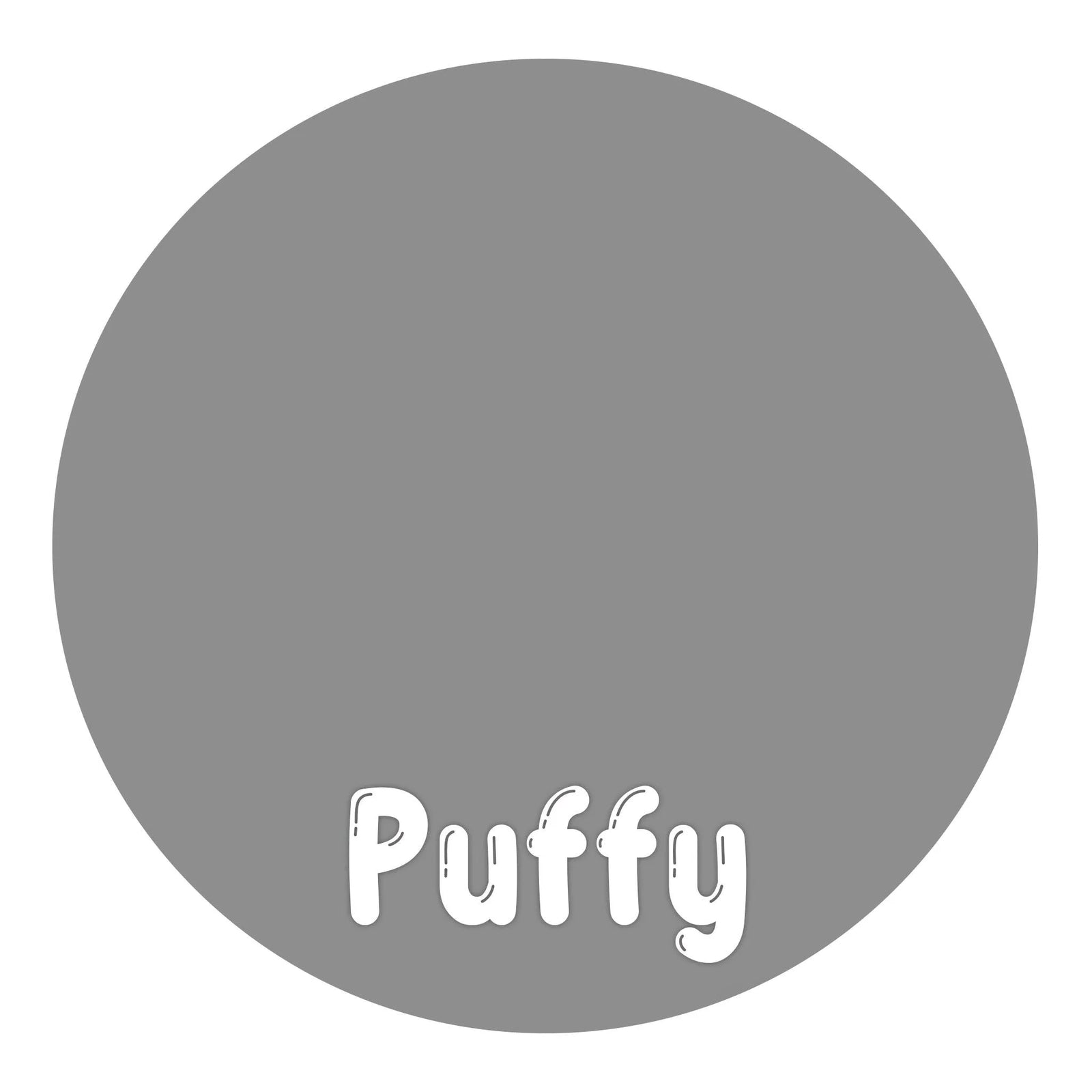 Heat Transfer Vinyl 3D Puffy HTV - Gray - DIY Craft Warehouse