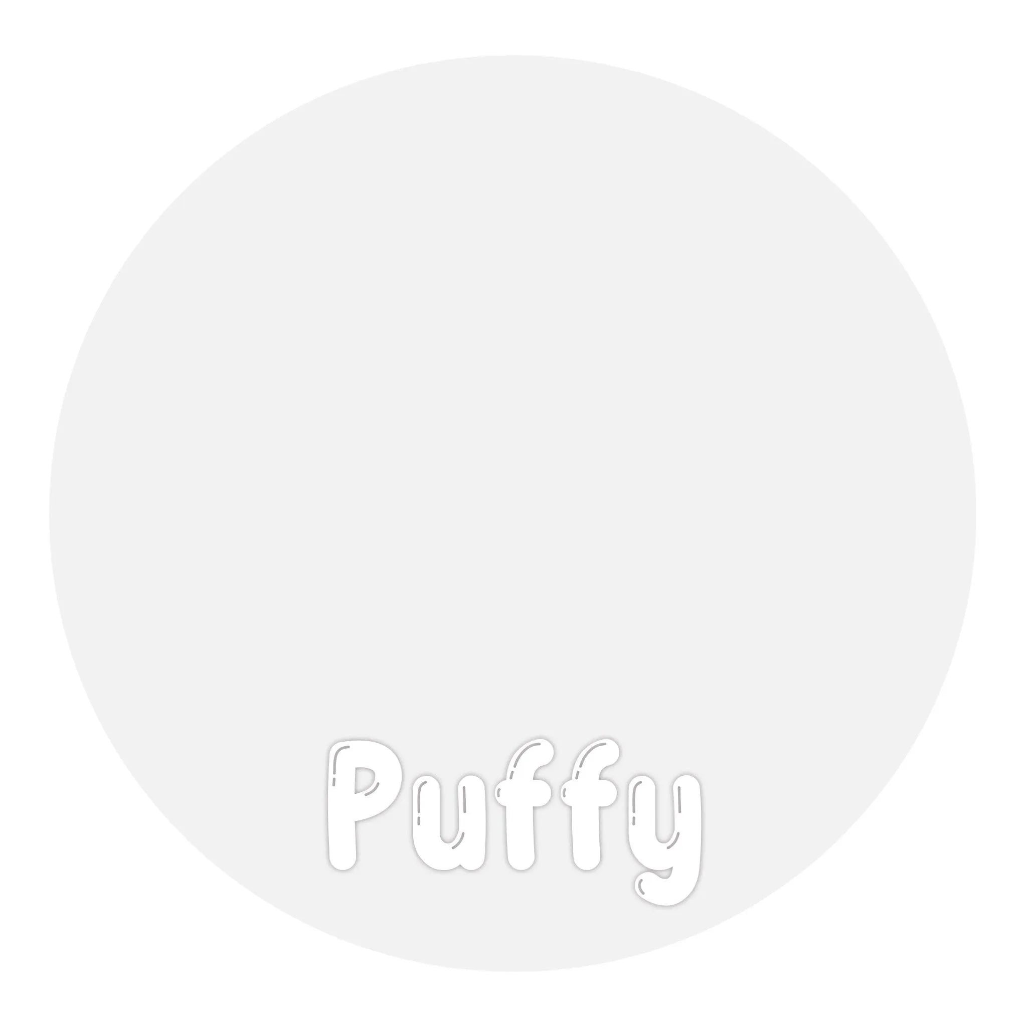 Heat Transfer Vinyl 3D Puffy HTV - White - DIY Craft Warehouse DIY Craft Warehouse