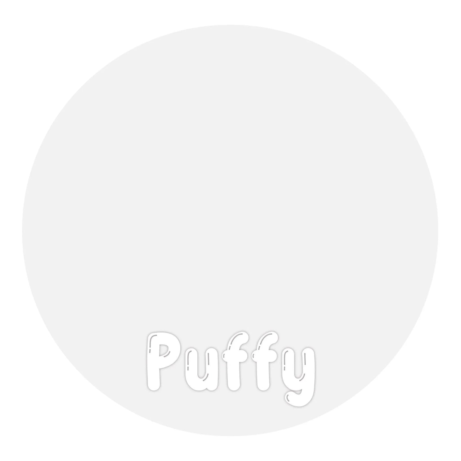 Heat Transfer Vinyl 3D Puffy HTV - White - DIY Craft Warehouse