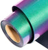 Heat Transfer Vinyl Chameleon HTV - Purple to Green - DIY Craft Warehouse DIY Craft Warehouse