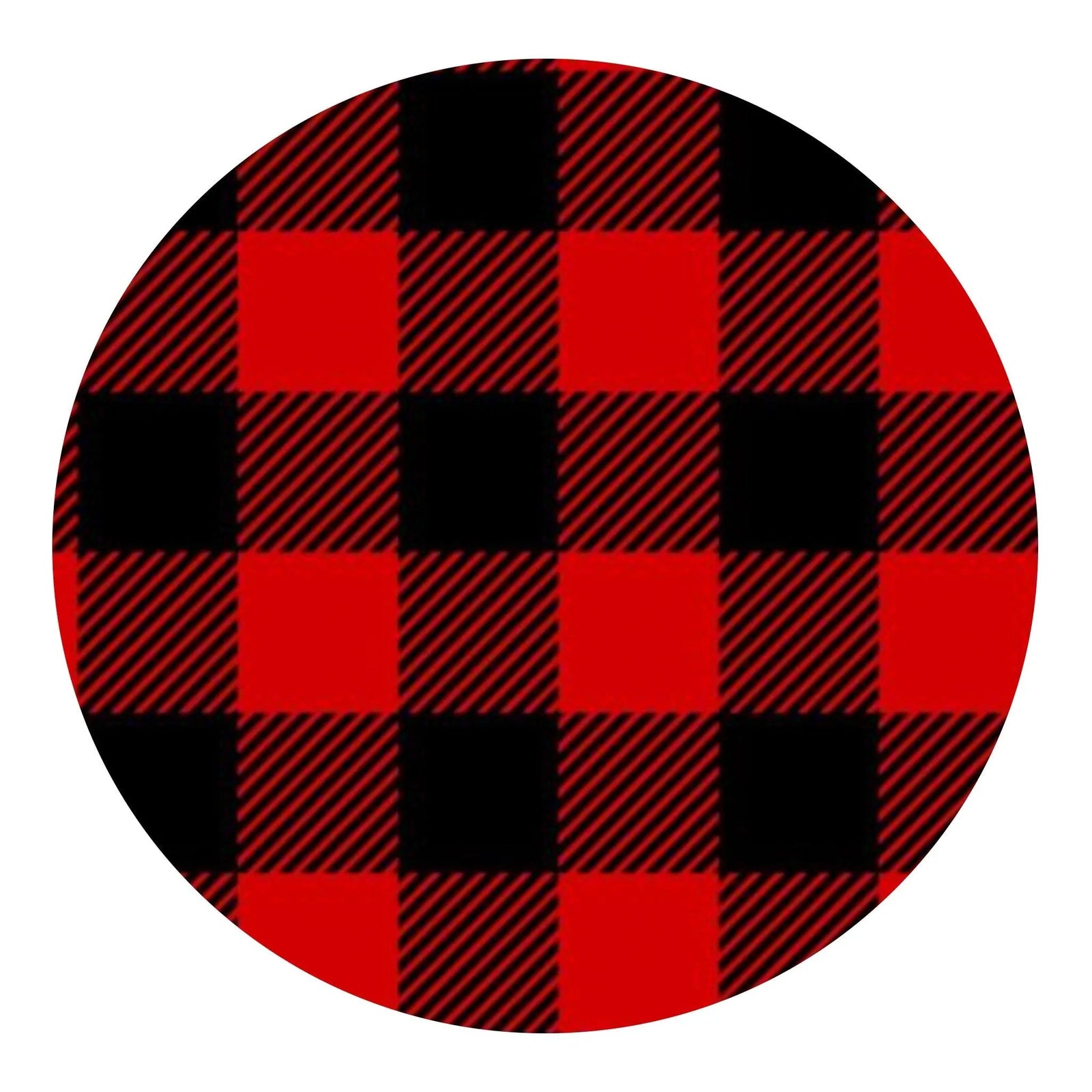 Heat Transfer Vinyl Plaid HTV - Black & Red - DIY Craft Warehouse