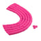 Heishi Polymer Clay Disc Beads - Bright Pink (3200 beads) - DIY Craft Warehouse DIY Craft Warehouse