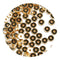 Heishi Metal Disc Beads - Gold - DIY Craft Warehouse DIY Craft Warehouse