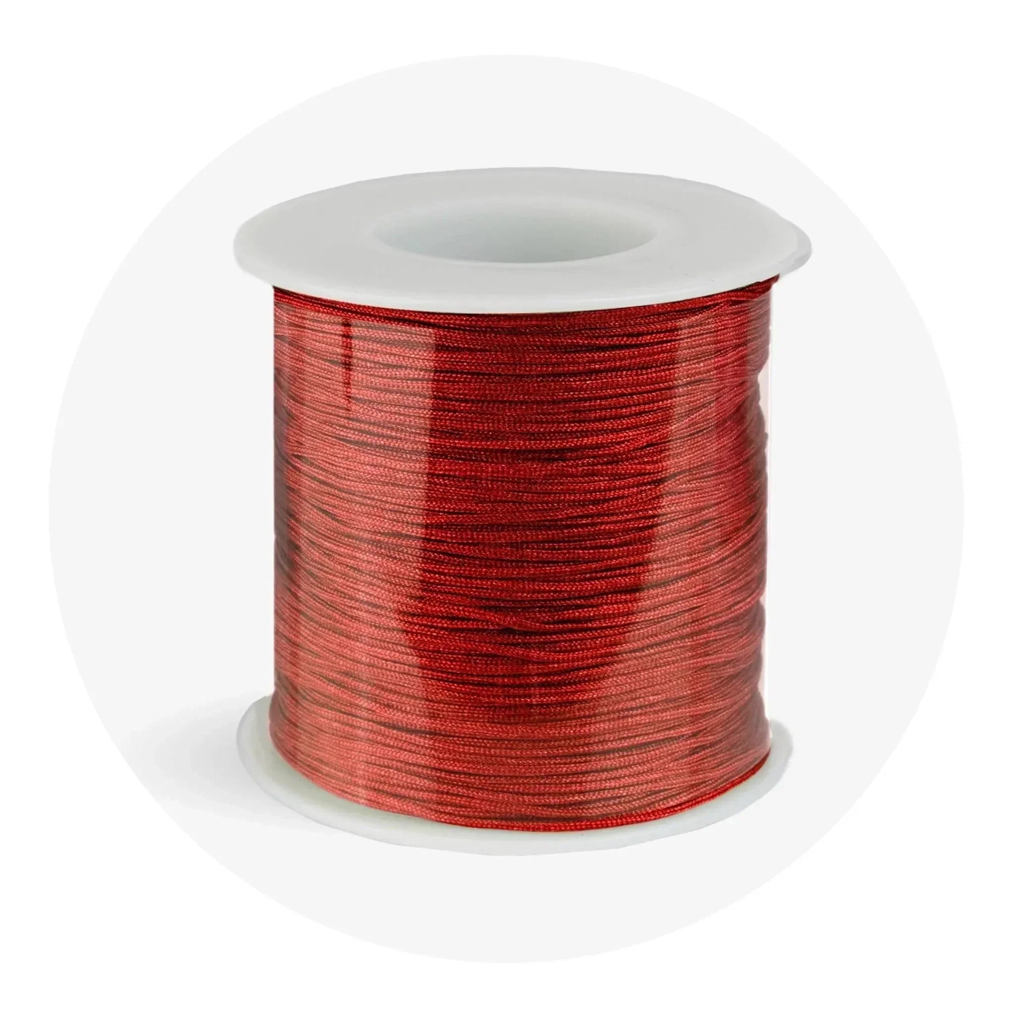 Jade Thread - Red (1 Roll - 0.8mm x 328 feet) – Master Maker Crafts
