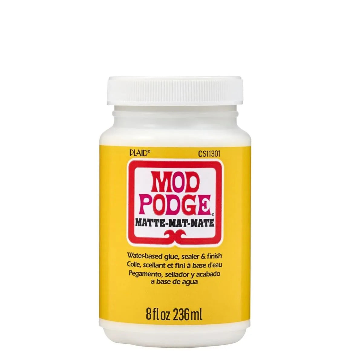 Mod Podge matte glue 8oz jar, craft supply by Master Maker Crafts, wholesale, fast shipping Ohio DIY Craft Warehouse