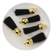 Keychain Tassel Gold Ring - Black - DIY Craft Warehouse DIY Craft Warehouse