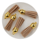 Keychain Tassel Gold Ring - Light Coffee - DIY Craft Warehouse DIY Craft Warehouse