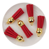 Keychain Tassel Gold Ring - Red - DIY Craft Warehouse DIY Craft Warehouse